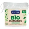 Higieniniai vatos pagaliukai Septona BIO 100vnt