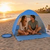 Hikey SAVIMI SURENKAMA TURISTINĖ POP-UP PAPLŪDŽIO palapinė, NEŠIOJAMAS UV+ dangtelis