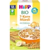 HiPP BIO muslis 7 dribsniai su bananais, 200 g