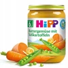 HIPP BIO Sviesto DARŽOVĖS IR SALDUS PUODAS 6m 190g MAISTINĖ VAKARIENĖ KŪDIKIAMS