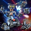 HiWEEGO BLOKŲ ROBOTO NUOTOLINIO KONTROLĖ RC TANK TRANSPORTO PRIEMONĖS LED PROGRAMAVIMAS 5in1 699vnt.