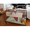 Hobbygarden Putplasčio apsauga vaikiškoms lovoms, turėklų apsauga 80 cm