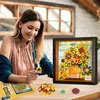 Hogokids BLOKAI GĖLĖS SAULEGRĖŽOS STATYBINĖS RINKINYS SU ŠVIESA