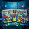 Hogokids BLOKŲ AQUARIUM BOOK KOLEKCIJA SHARK OCTOPUS LED RINKINYS