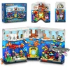 Hogokids BLOKŲ AQUARIUM BOOK KOLEKCIJA SHARK OCTOPUS LED RINKINYS