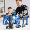 Hogokids BLOKŲ POLICIJOS NUOSTATOS LĖKTUVO LĖKTUVO BUTTERCYCLE POLICIJOS AUTOMOBILIŲ KALĖJIMO DOVANA 1260×