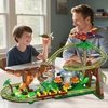 Hogokids DINOZAURŲ BLOKAI ROLLER COAST LENKTYNŲ TRAKAS 1222vnt. DOVANŲ ŽAISLAS VAIKAMS