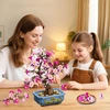HOGOKIDS VYŠNIŲ GĖLIŲ BONSAI 775 ELEMENTAI BOTANIKOS KOLEKCIJA NAMŲ APDAILOS