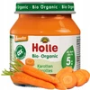 HOLLE BIO CARROTS 5m 125g DEMETER PIRMOJI DARŽOVĖS VAKARIENĖS PATIEKALAS