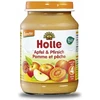 HOLLE BIO Subtilus obuolių ir persikų desertas