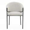 Home Design BOUCLE CHENILLE MINKŠTA KĖDĖ SVETAINEI, VALGOMAI, MODERNUS BUENO