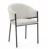 Home Design BOUCLE CHENILLE MINKŠTA KĖDĖ SVETAINEI, VALGOMAI, MODERNUS BUENO