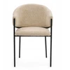 Home Design BOUCLE CHENILLE MINKŠTA KĖDĖ SVETAINEI, VALGOMAI, MODERNUS BUENO