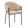 Home Design BOUCLE CHENILLE MINKŠTA KĖDĖ SVETAINEI, VALGOMAI, MODERNUS BUENO
