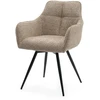 Home Design BOUCLE MINŠTA SUKAMA KĖDĖ SVETAINEI QUATTRO BEIGE