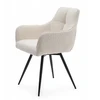 Home Design BOUCLE MINŠTA SUKAMA KĖDĖ SVETAINEI QUATTRO CREAM