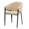 Home Design BOUCLE TEDDY MINKŠTA KĖDĖ SVETAINEI, MODERNAUS GLAMOUR