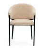Home Design BOUCLE TEDDY MINKŠTA KĖDĖ SVETAINEI, MODERNAUS GLAMOUR