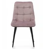 Home Design CHIC CHIC Rožinis VELVET MINŠTA VELIŪRO KĖDĖ
