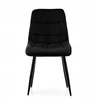 Home Design CHIC Juodas VELVET MINŠTAS VELIURAS CHIC