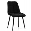 Home Design CHIC Juodas VELVET MINŠTAS VELIURAS CHIC