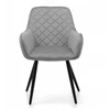 Home Design GLAMOUR DYGINTA AKSOMINĖ MINŠTINĖ KĖDĖ SVETAINEI, GLAMOUR
