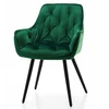 Home Design GLAMOUR GLAMOUR MINŠTA DAUGINĖ KĖDĖ, MODERNUS VELIŪRAS, ŽALIA