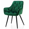 Home Design GLAMOUR GLAMOUR MINŠTA DAUGINĖ KĖDĖ, MODERNUS VELIŪRAS, ŽALIA