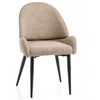 Home Design GLAMOUR MINKŠTA KĖDĖ VALGOMAS SVETAINE BOUCLE BERGAMO DARK BEIGE