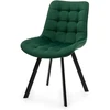 Home Design Kėdė TAPICEROWANE WELUROWE DO SALONU JADALNI GLAMOUR TORI ZIELONE