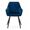 Home Design MINŠTA AKSOMINĖ KĖDĖ, NAVY VELVET, SVETAINĖ, VALGOMAS, MODERNA