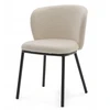 Home Design Modernus "boucle" audinio krėslas "bari" - elegantiškas ir patogus