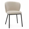 Home Design Modernus "boucle" audinio krėslas "bari" - elegantiškas ir patogus