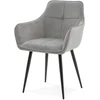 Home Design VELIŪRO AKOMINIO MINŠTĖ KĖDĖ SVETAINEI, VALGOMAI, MODERNAUS GLAMURAS