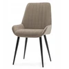 Home Design VELUR MINKŠTA KĖDĖ VALGOJAM, SVEČIAVAI, TAMSIAI BEIGE, GLAMUR, MODERNA