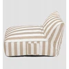 Homla Couch | MARIS | in baltas and beige stripes | 102x72x65 cm | 744242