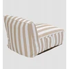 Homla Couch | MARIS | in baltas and beige stripes | 102x72x65 cm | 744242