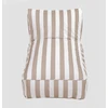 Homla Couch | MARIS | in baltas and beige stripes | 102x72x65 cm | 744242