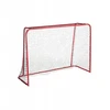 HUDORA floorball goal with goal wall, hockey goal red