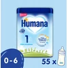 HUMANA 1 5HMO MLEKO MODYFIKOWANE POCZĄTKOWE OD NARODZIN W PROSZKU 750G