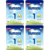 HUMANA 1 HMO PIENO MILTELIAI kūdikiams SU DHA NUO GIMIMO 750 g x 4