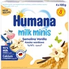 HUMANA PIENO DESERTAS NUO 8 MĖNESIŲ VANILĖS GRŪDŲ 4x100G x4 - DW: 2026-07-29