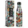 I Drink Termo gertuvė Itotal Graphitti, 500ml
