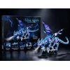 Ice Dragon Blocks 1646 vnt. LED judančių sparnų mechaniniai drakono statybiniai blokai