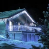 ICICULE 300 LED lauko šviestuvai, fiksuoti, IP44, šaltai balta + mėlyna blykstė
