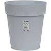 Idel Dekoratyvinis gėlių vazonas Classic high Ø20.5cm H20.2cm plastikinis/švies.pilkas