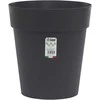 Idel Dekoratyvinis gėlių vazonas Classic high Ø20.5cm H20.2cm plastikinis/antracito sp.