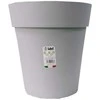 Idel Dekoratyvinis gėlių vazonas Classic high Ø20.5cm H20.2cm plastikinis/baltas