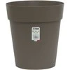 Idel Dekoratyvinis gėlių vazonas Classic high Ø20.5cm H20.2cm plastikinis/pilkai rudas