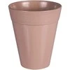 Idel Dekoratyvinis gėlių vazonas Dante Ø13cm H15.5cm plastikinis/rudas